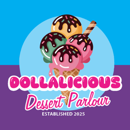 Dollalicious Falkirk logo.